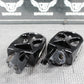 2007 HONDA CRF450R AIR TIME BILLET FOOT PEGS PEDALS FRAME STAND FOOTPEG BLACK - hggarage