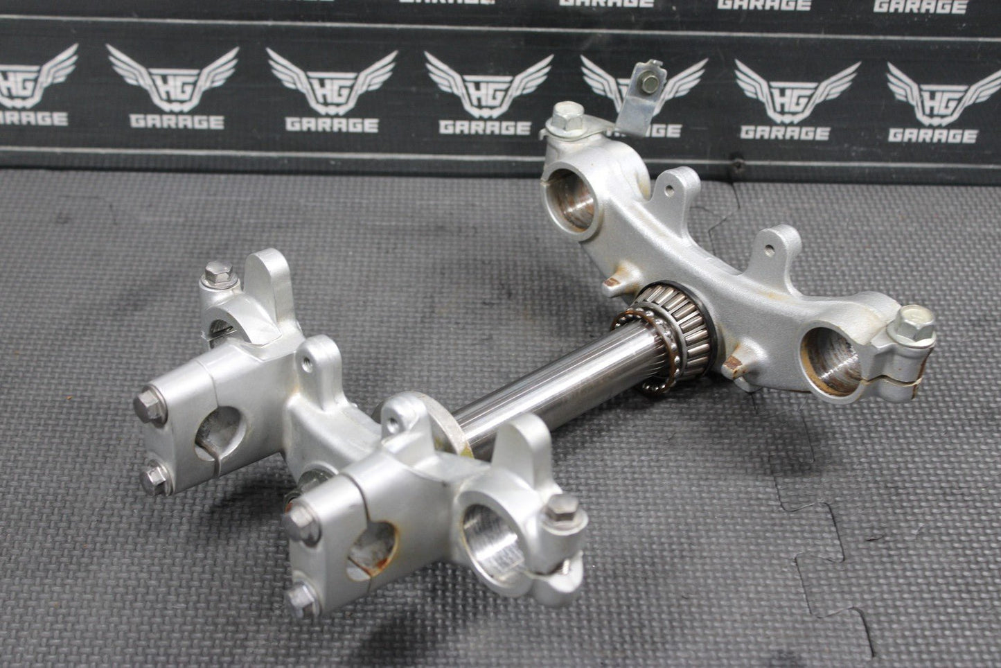 2000 YAMAHA TTR125 TTR125L OEM FRONT FORKS LOWER UPPER TRIPLE TREE - hggarage