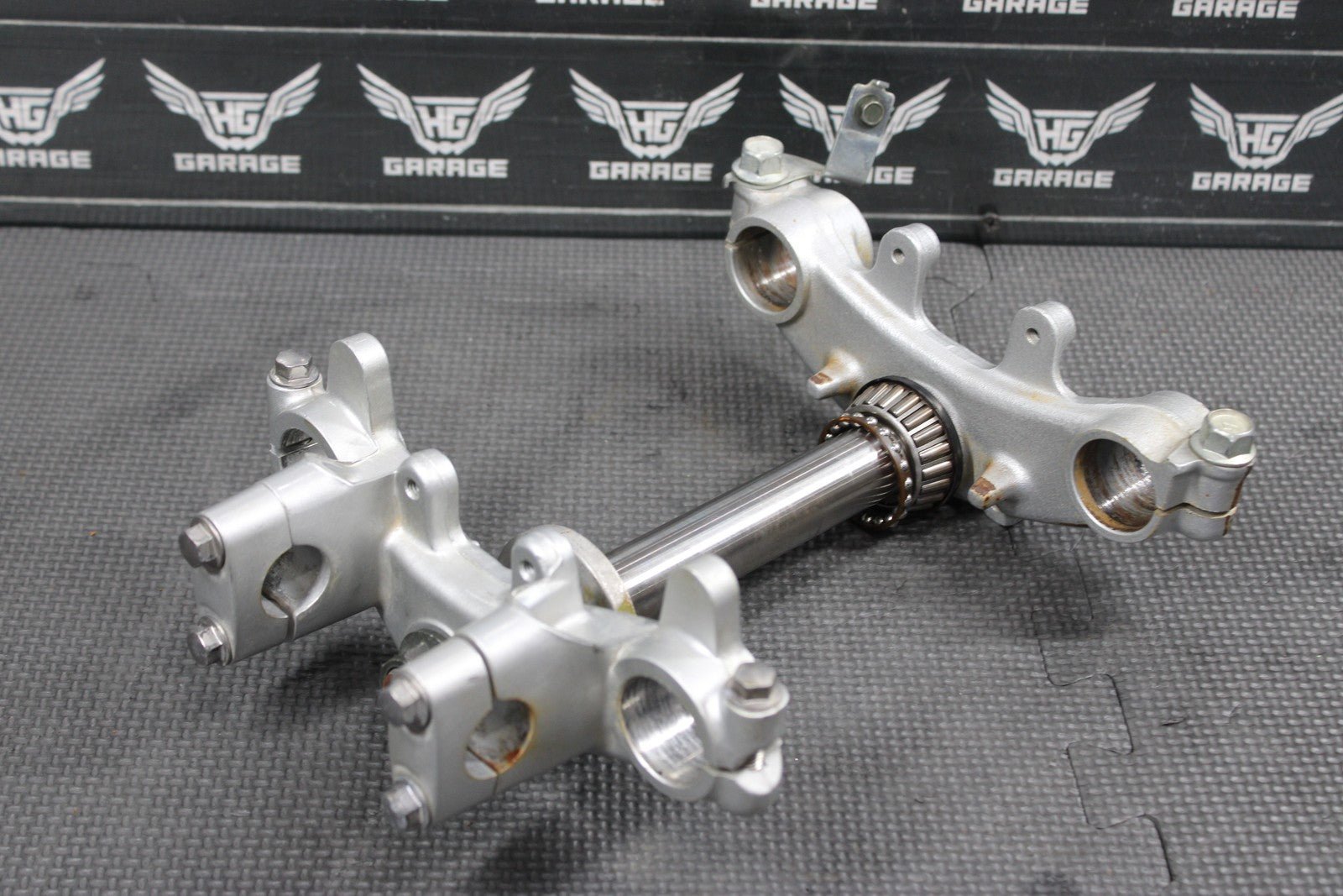 2000 YAMAHA TTR125 TTR125L OEM FRONT FORKS LOWER UPPER TRIPLE TREE - hggarage