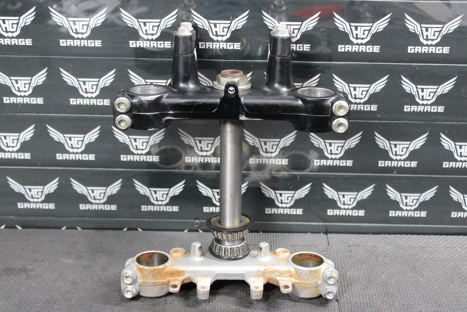 1997 Honda XR200R 1990 1991 / 93 - 02 OEM Front Forks Lower Upper Triple Tree Stem - hggarage