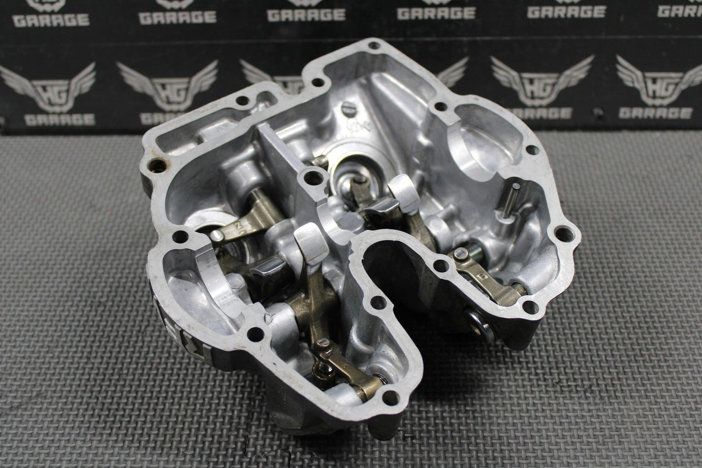 1991 HONDA 88 - 95 XR250R OEM CYLINDER HEAD VALVE COVER ROCKER ARMS TOP END NICE! - hggarage