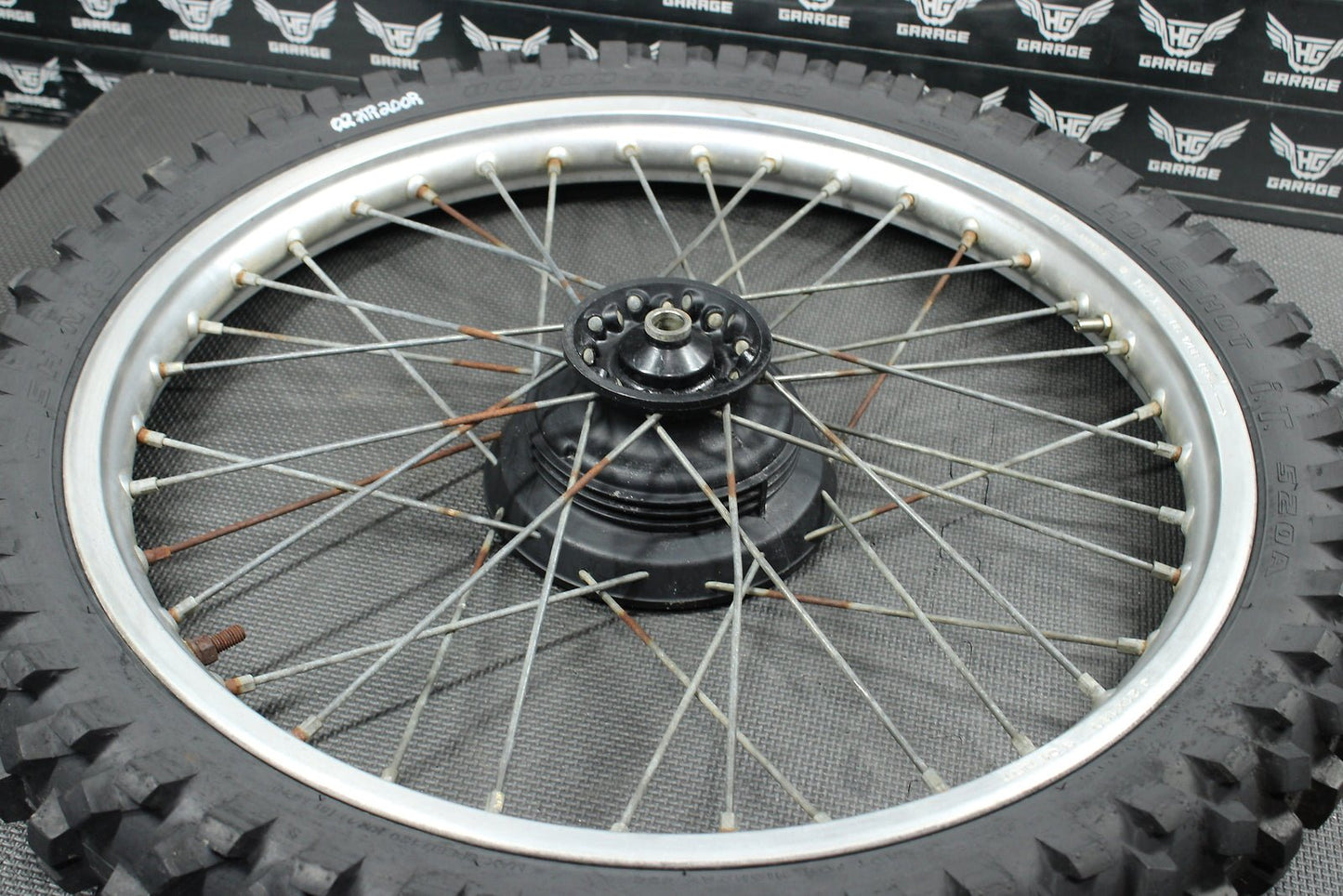 2002 Honda XR200R OEM 21" D.i.d Front Wheel Rim Hub Assembly 44650 - KT0 - 306 - hggarage