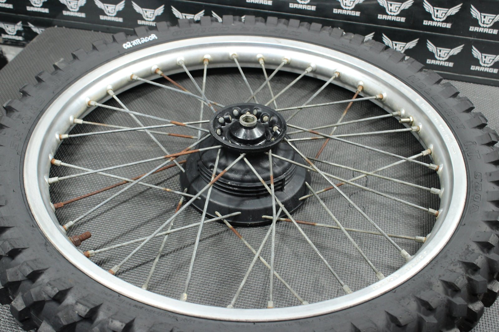 2002 Honda XR200R OEM 21" D.i.d Front Wheel Rim Hub Assembly 44650 - KT0 - 306 - hggarage