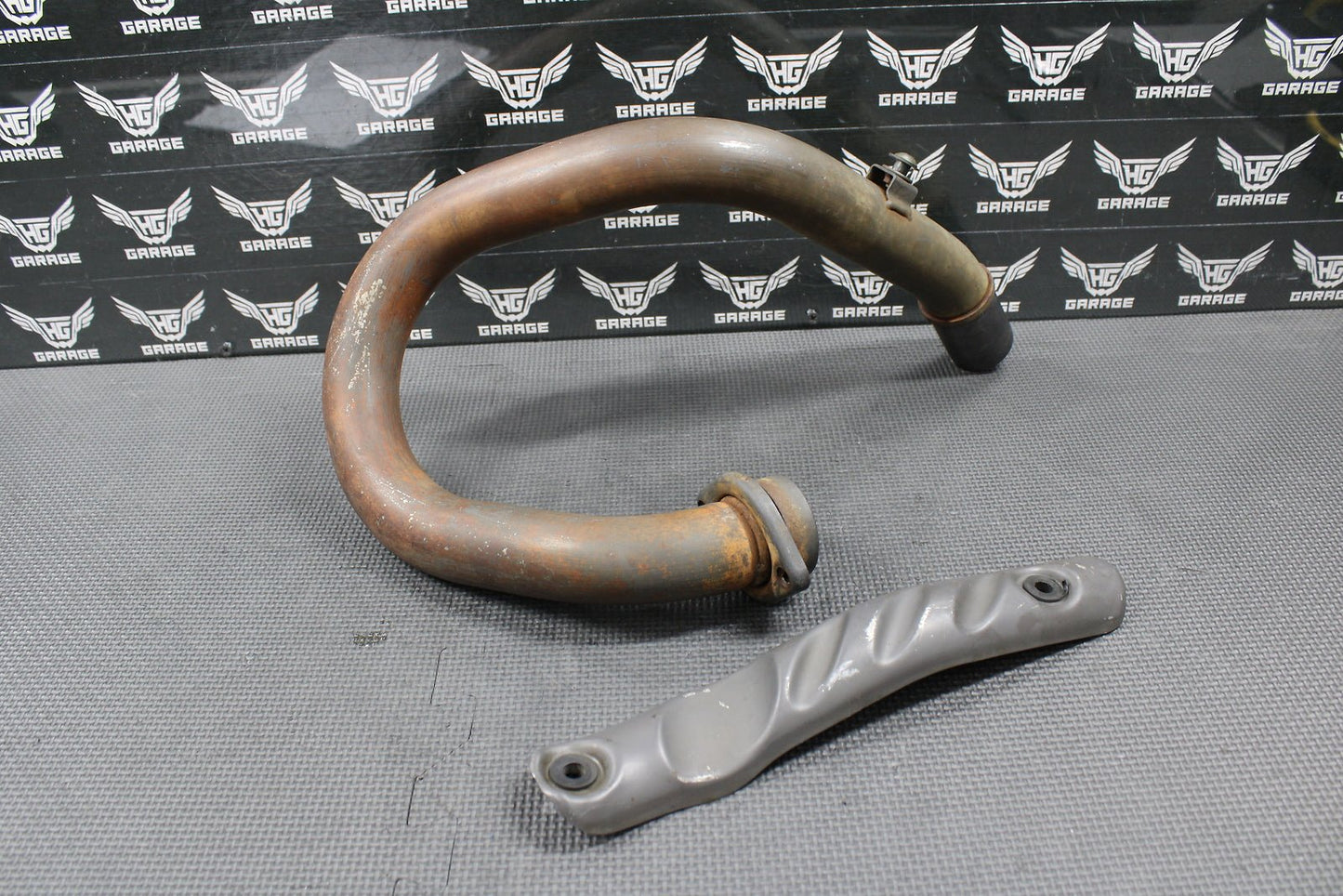 2000 SUZUKI 00 - 07 DRZ400 DRZ400E OEM EXHAUST PIPE CHAMBER HEADER 14150 - 29F00 - hggarage
