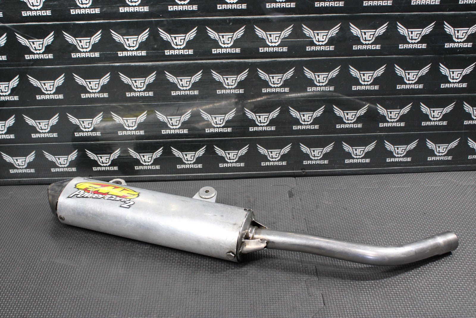 2000 KTM 250 EXC FMF MUFFLER EXHAUST SILENCER SLIP ON PIPE PARTS/REPAIR - hggarage