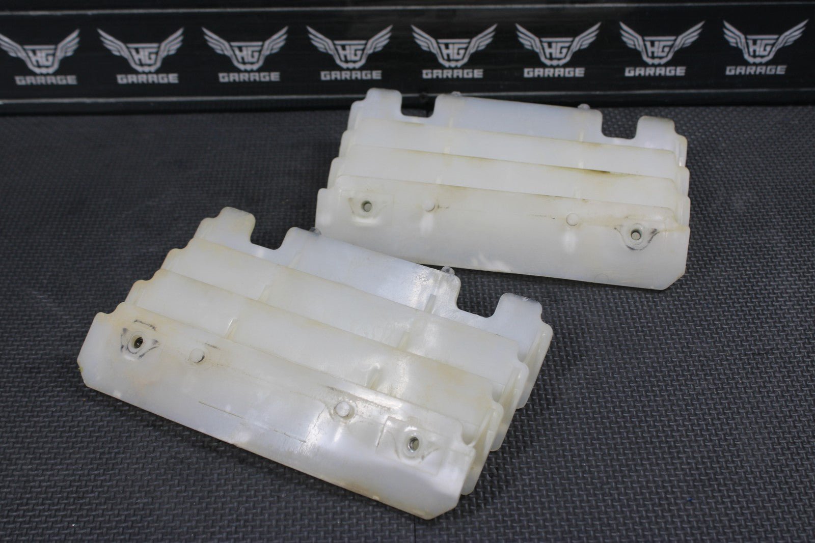 1997 KAWASAKI 97 - 04 KX250 OEM RADIATOR GUARD SHIELD LOUVER VENT - hggarage