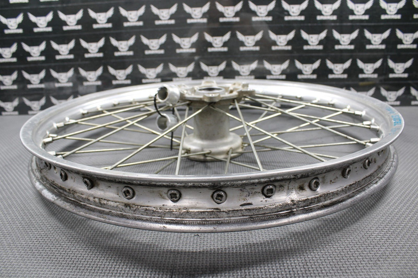 2009 YAMAHA 02 - 11 YZ125 YZ250 YZ250F YZ450F OEM EXCEL FRONT WHEEL RIM HUB 21" - hggarage