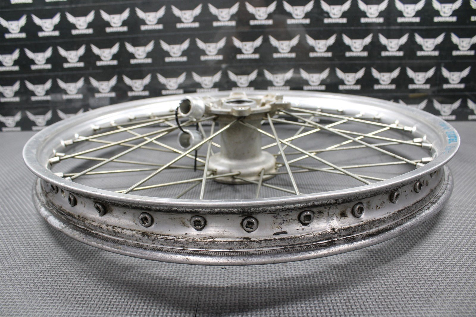 2009 YAMAHA 02 - 11 YZ125 YZ250 YZ250F YZ450F OEM EXCEL FRONT WHEEL RIM HUB 21" - hggarage
