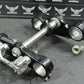 2011 KAWASAKI KX450F OEM FRONT FORKS LOWER UPPER TRIPLE TREE STEM CLAMP NICE! - hggarage