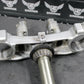 1996 1997 Yamaha YZ125 OEM Front Forks Triple Tree Steering Stem Bar Clamp - hggarage