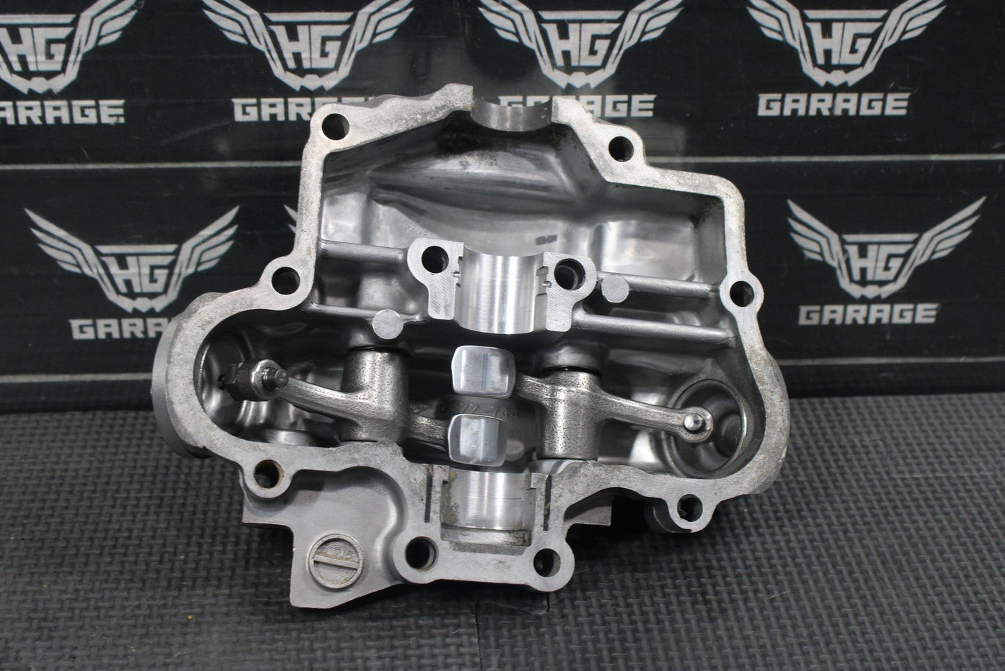 2004 SUZUKI LTZ250 OEM ENGINE TOP END CYLINDER HEAD VALVES CAMSHAFT ROCKER ARMS - hggarage