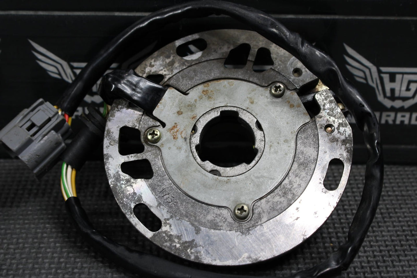 2001 KAWASAKI KX250 OEM STATOR MAGNETO ROTOR FLYWHEEL 21007 - 1383 - hggarage