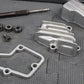 1986 KAWASAKI KDX200 OEM ENGINE POWER VALVE EXHAUST VALVE W CYLINDER COVERS - hggarage