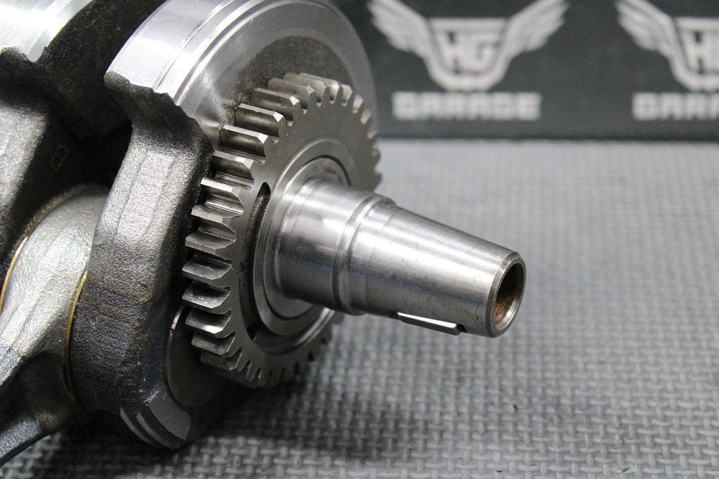 1989 HONDA 86 - 95 XR250R OEM ENGINE CRANKSHAFT CRANK SHAFT CON ROD 13000 - KS5 - 010 - hggarage