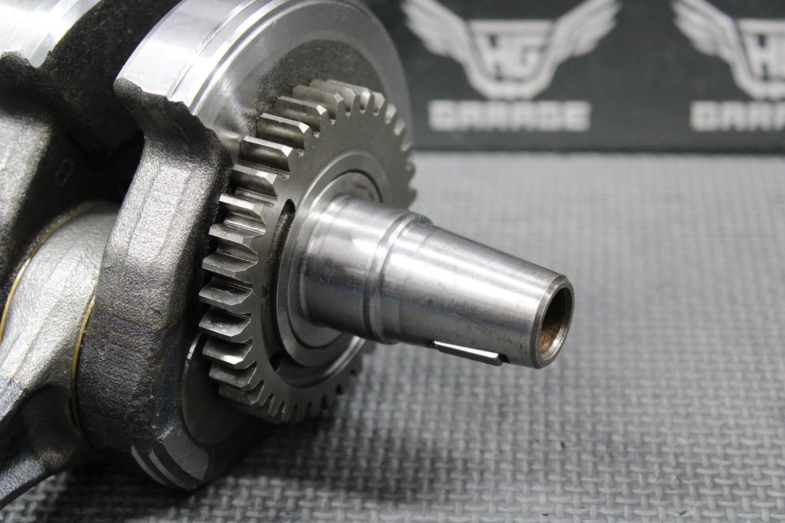 1989 HONDA 86 - 95 XR250R OEM ENGINE CRANKSHAFT CRANK SHAFT CON ROD 13000 - KS5 - 010 - hggarage
