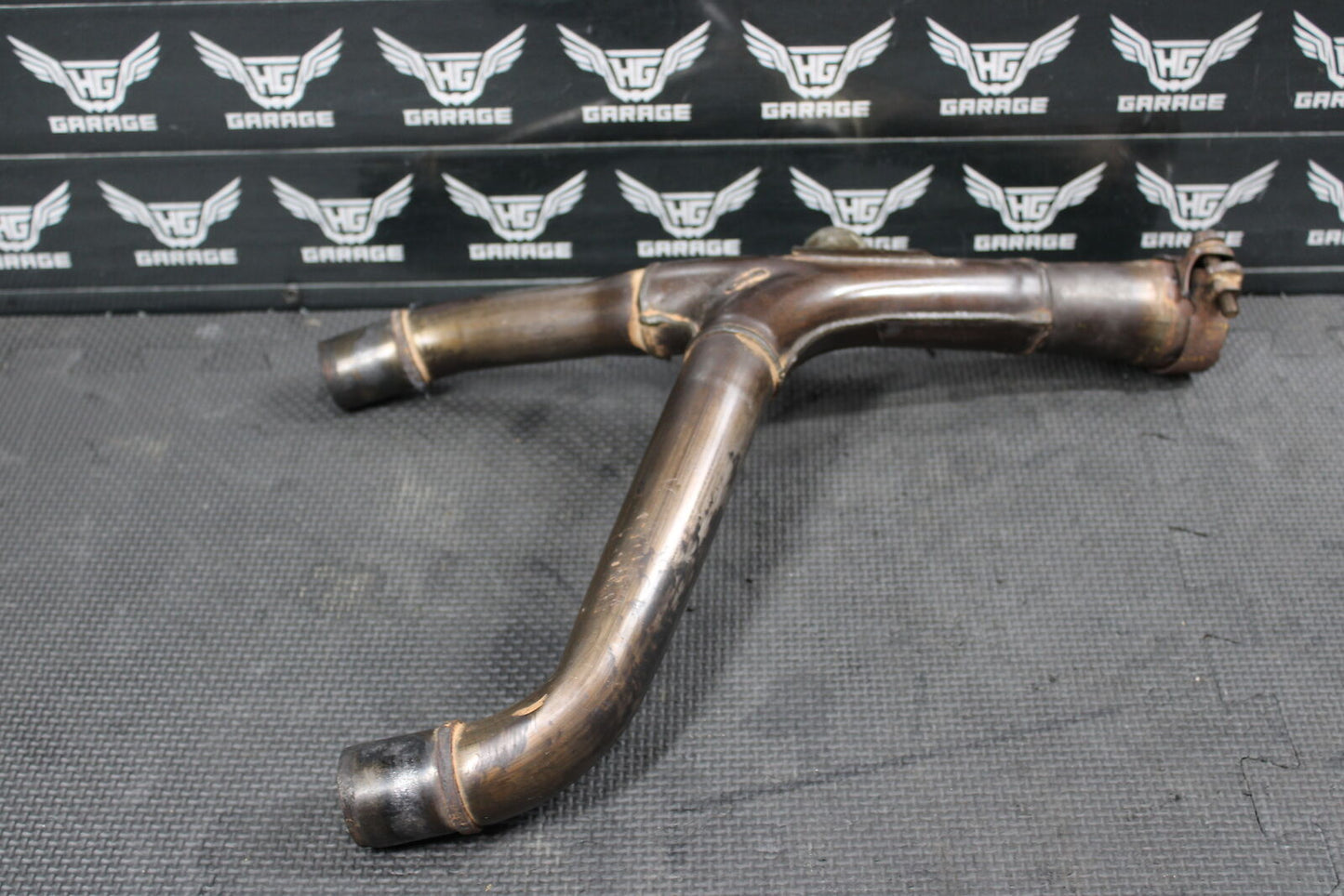 2006 HONDA CRF250R OEM EXHAUST PIPE CHAMBER HEADER 18380-KRN-850