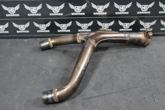 2006 HONDA CRF250R OEM EXHAUST PIPE CHAMBER HEADER 18380-KRN-850