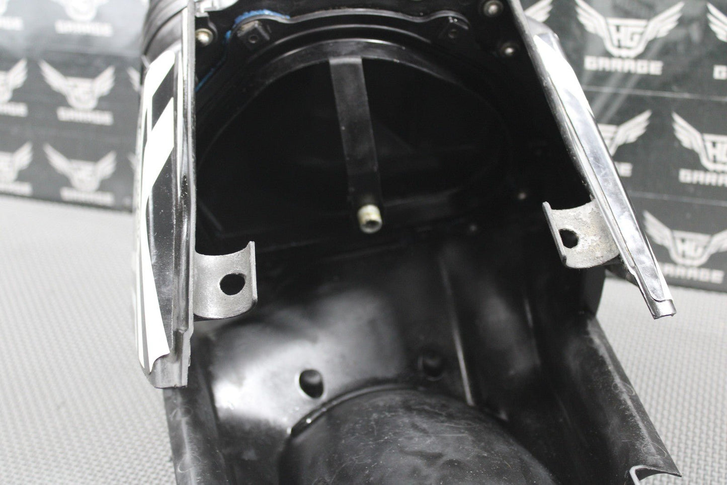 2008 HONDA CRF250R OEM AIRBOX AIR CLEANER FILTER BOX CASE INTAKE BOOT NICE! - hggarage