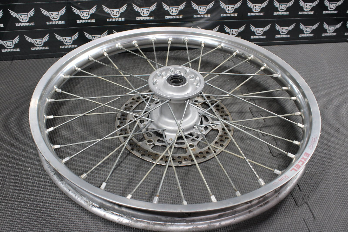 2005 Yamaha YZ125 YZ250 OEM Excel Front Wheel Rim Hub 5XC - W2519 - L0 - 00 - hggarage