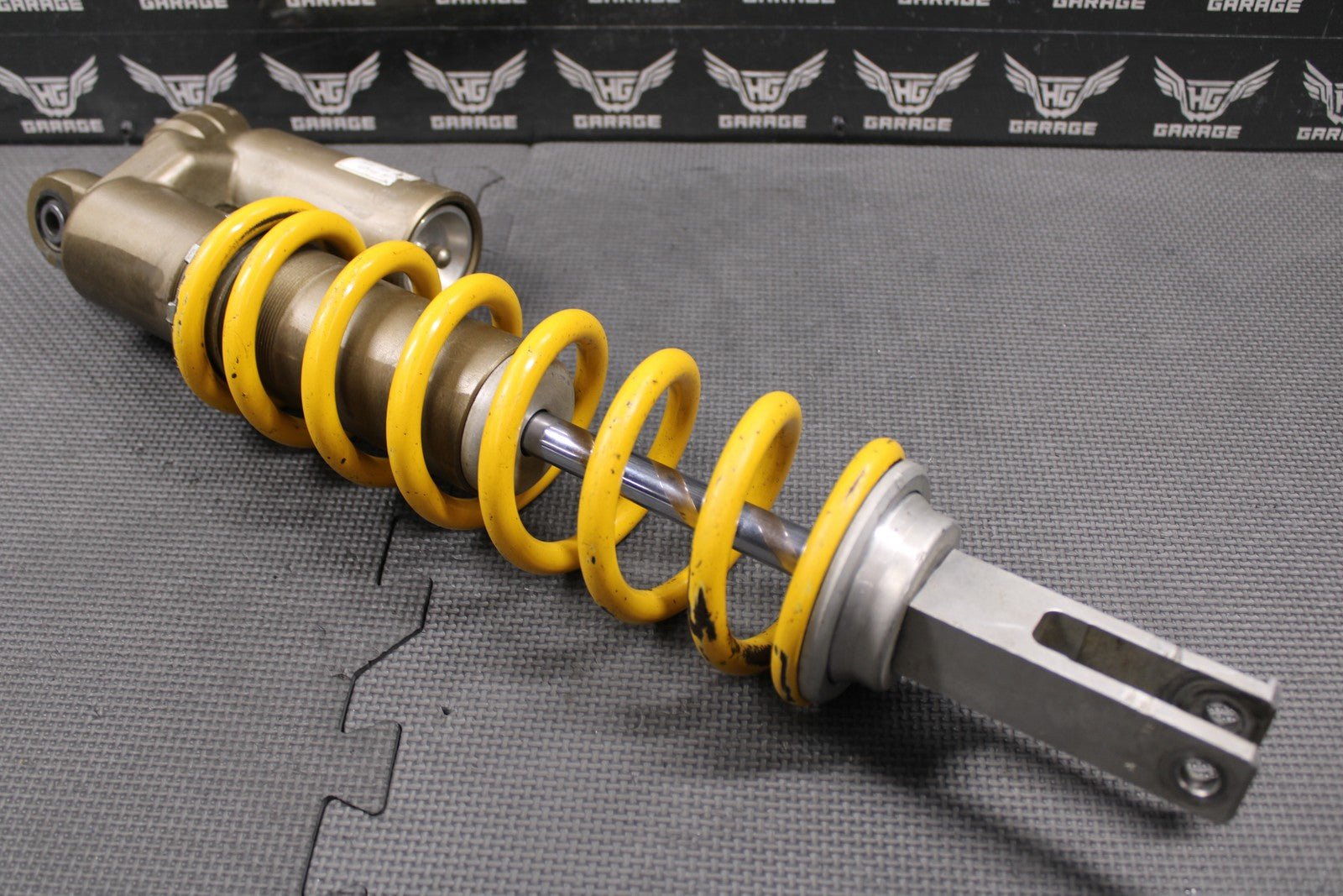 2008 HONDA CRF250R OEM REAR BACK SHOCK ABSORBER SUSPENSION 52400 - KRN - A11 GOOD! - hggarage