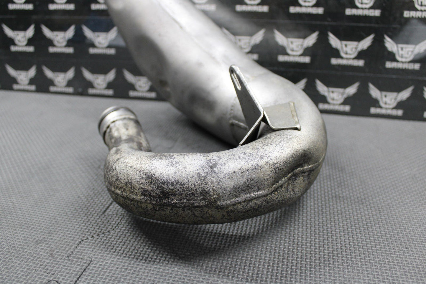 1999 SUZUKI RM125 BILLS WORKS RAW EXHAUST PIPE CHAMBER HEADER MUFFLER 14310 - 36E2 - hggarage