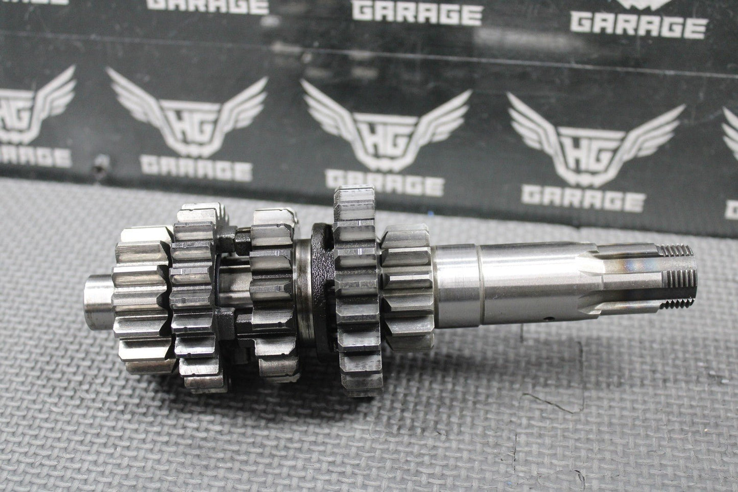 2003 KAWASAKI KLX400R KLX400SR OEM TRANSMISSION TRANNY GEARBOX GEARS SHIFT FORKS - hggarage