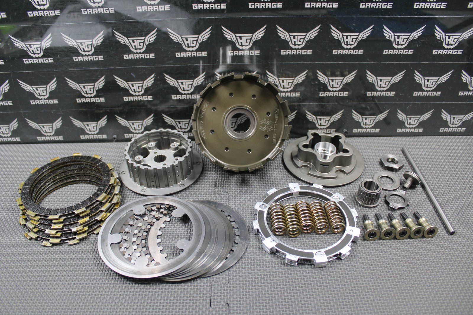 2010 08 - 12 KTM 250 XCF - W SX - F REKLUSE CORE EXP AUTO CLUTCH 2.0 BASKET RMS - 7738B - hggarage