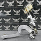 2003 KAWASAKI KLX400SR OEM REAR BACK BRAKE MASTER CYLINDER W RESERVOIR & PEDAL - hggarage