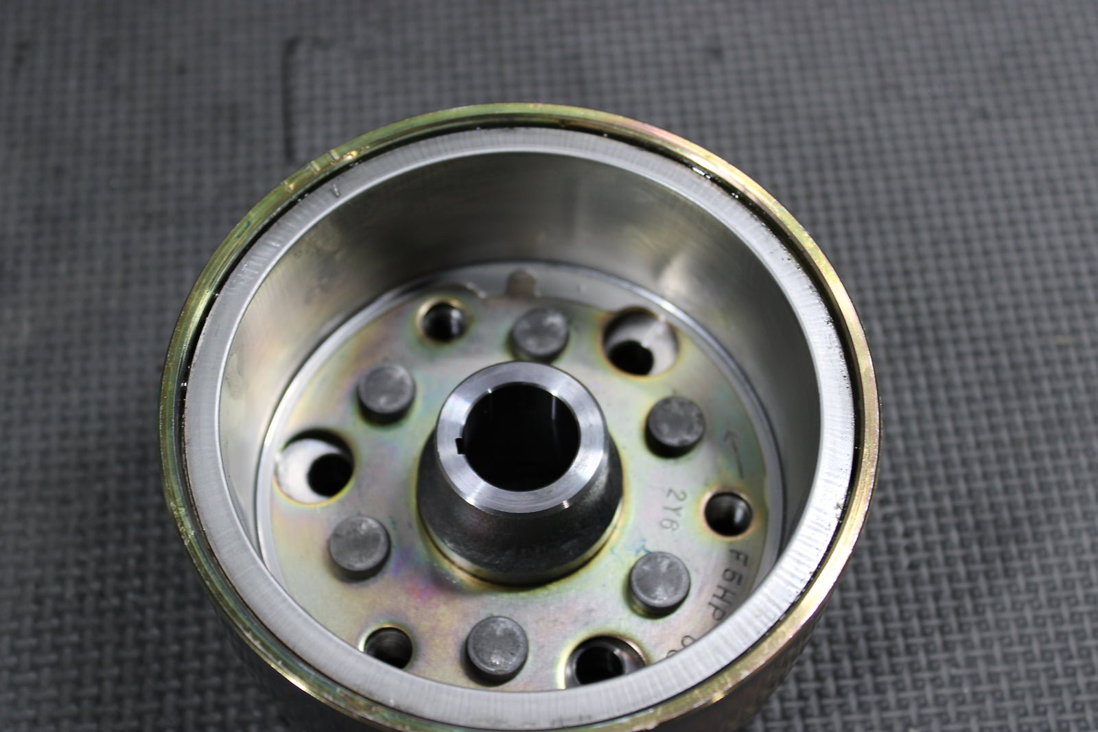 2003 YAMAHA TTR125E TTR125L OEM STATOR MAGNETO ROTOR FLYWHEEL 5HP - 85510 - 13 - 00 - hggarage