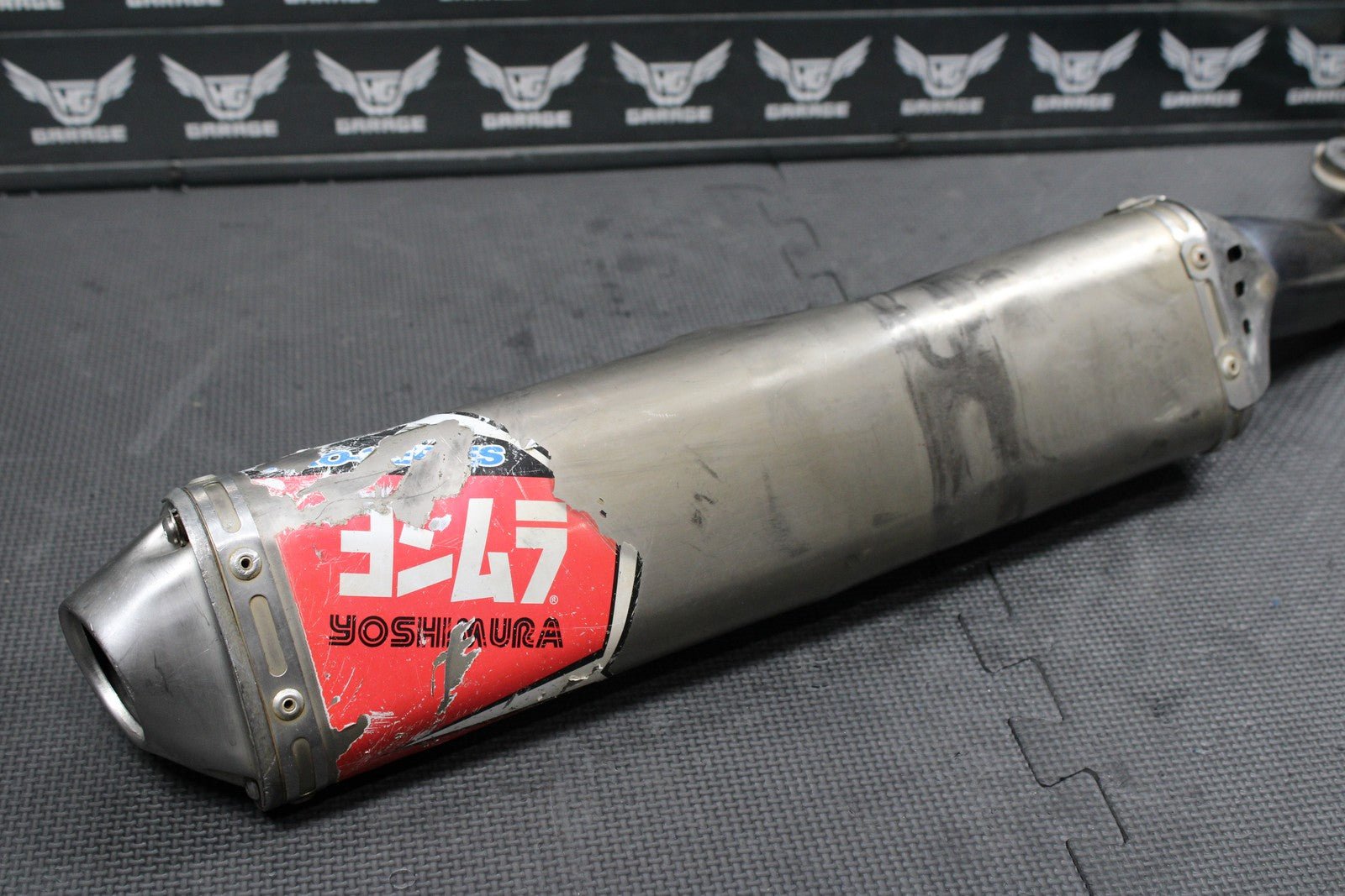 2005 Suzuki RMZ250 Full Yoshimura Pro - Series Exhaust Pipe Header Muffler Slip On - hggarage