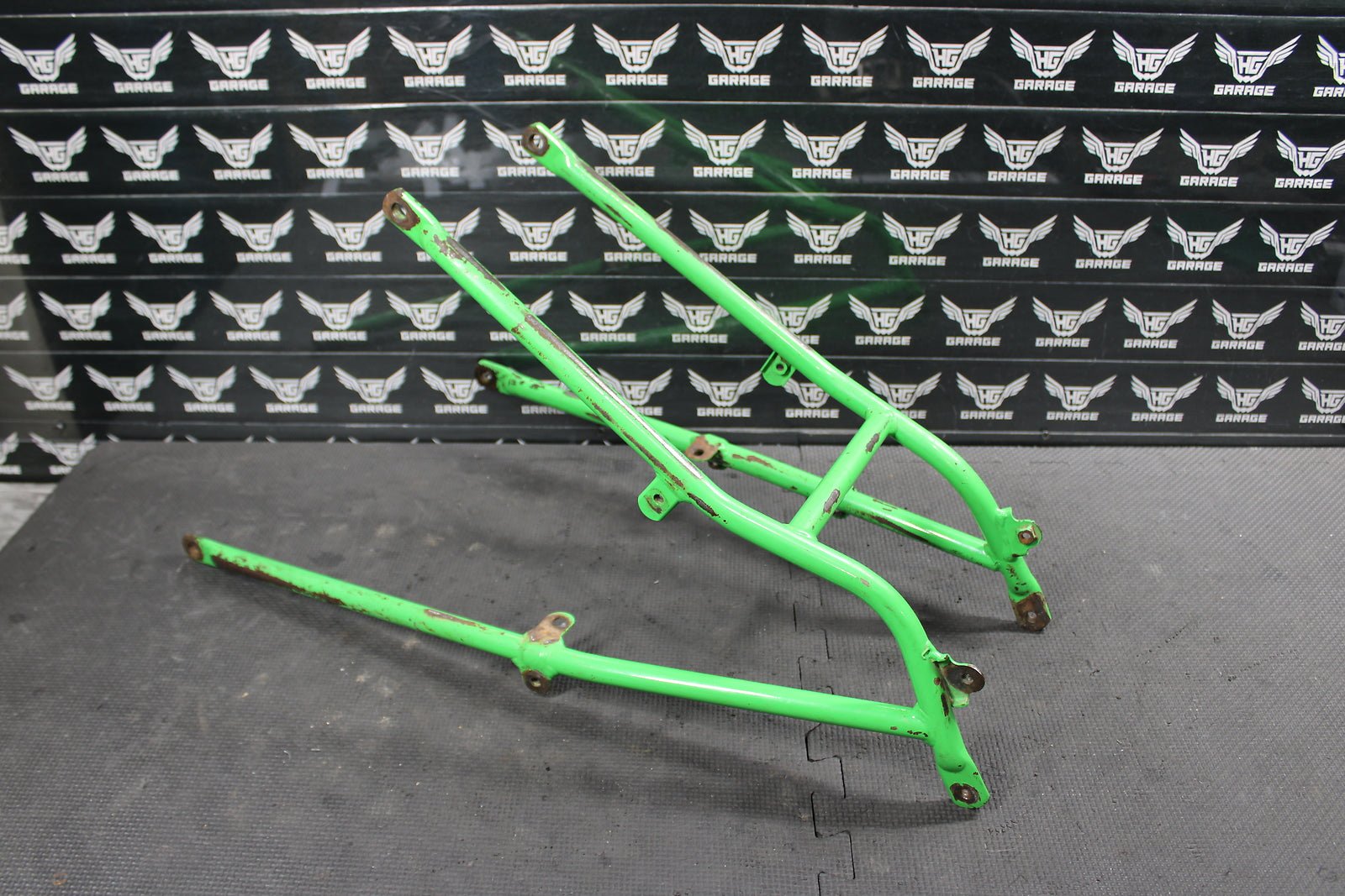 1995 KAWASAKI 95 - 97 KX125 KX250 OEM REAR BACK SUB FRAME SUBFRAME 32160 - 1397 - CC - hggarage