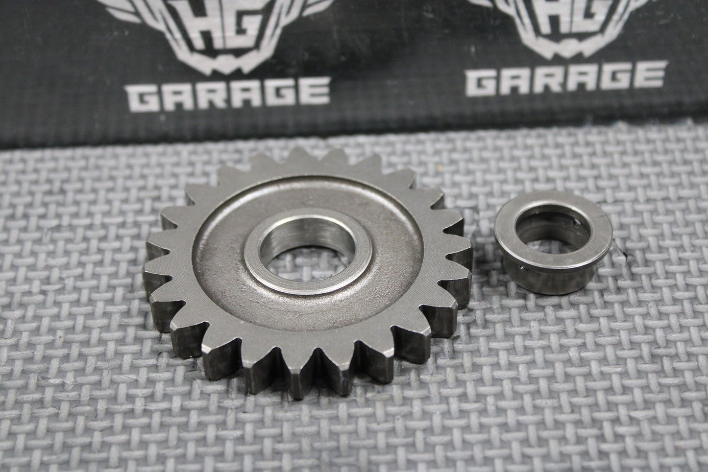 1991 HONDA XR250R OEM KICKSTART IDLER IDLE GEAR 23T W/ BUSHING 28221 - KK0 - 010 - hggarage