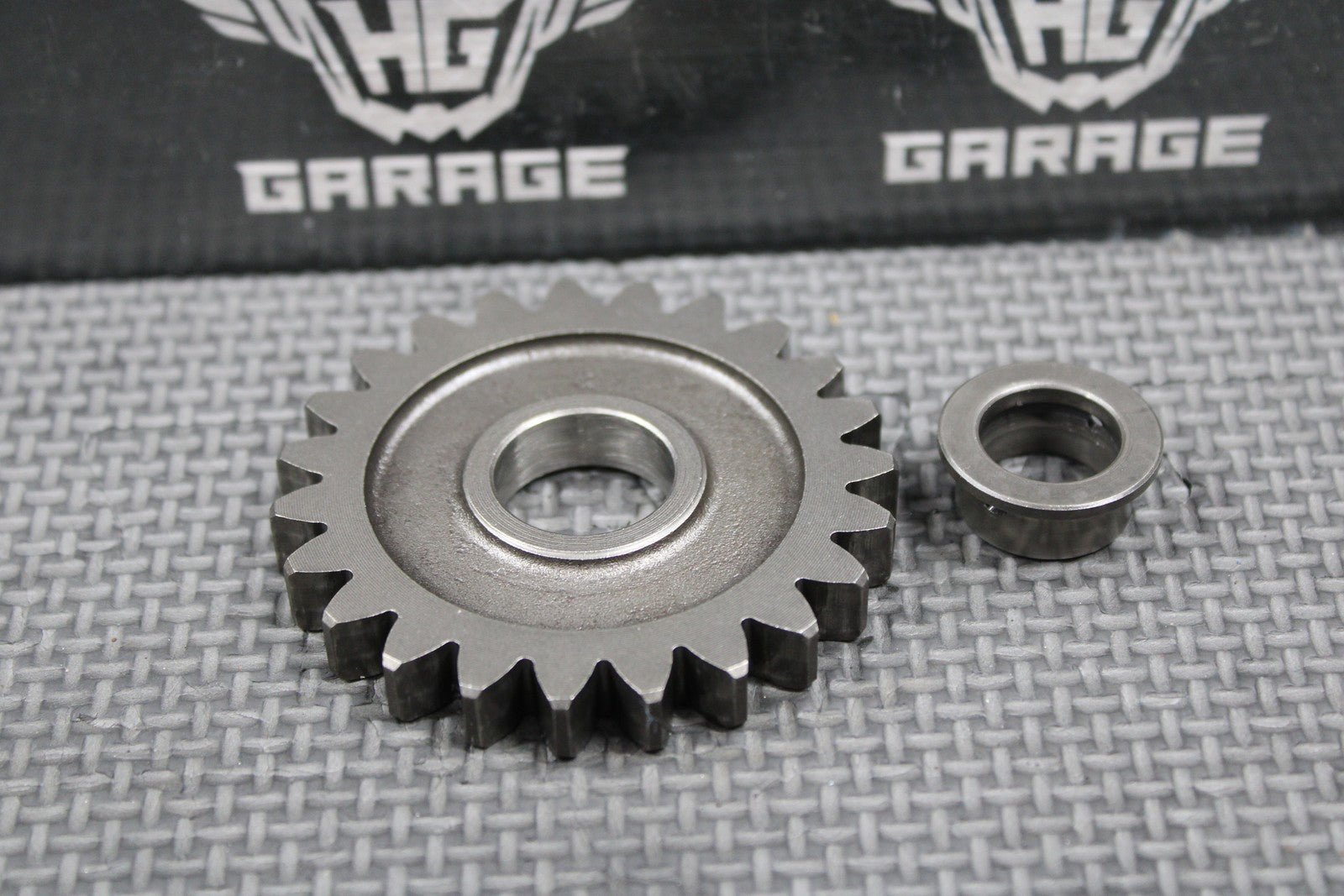 1991 HONDA XR250R OEM KICKSTART IDLER IDLE GEAR 23T W/ BUSHING 28221 - KK0 - 010 - hggarage