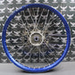 2020 YAMAHA 14 - 22 YZ250F YZ450F OEM BLUE EXCEL FRONT WHEEL RIM HUB ROTOR GOOD - hggarage