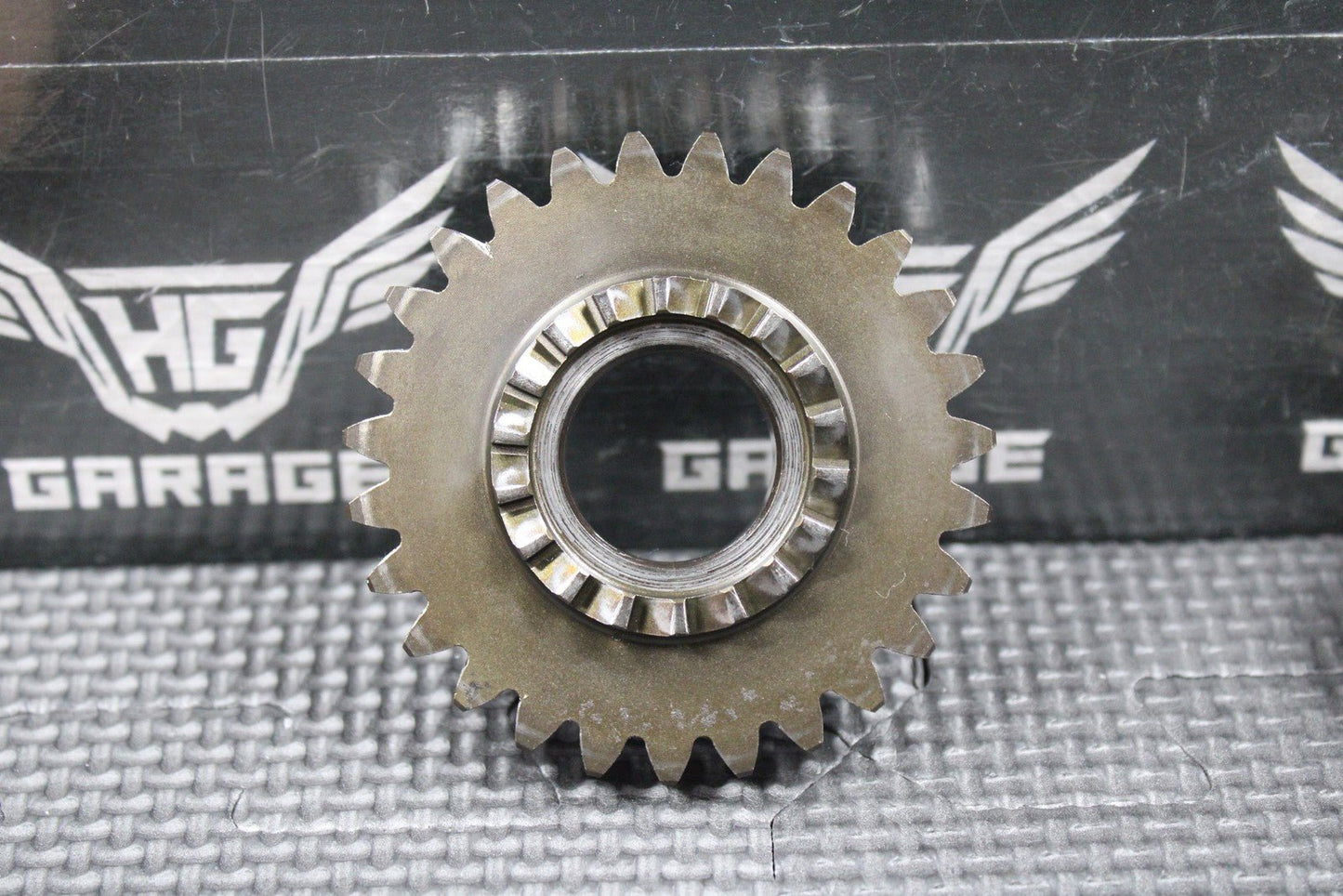 2001 HONDA CR250R OEM KICKSTART KICK STARTER SHAFT GEAR RATCHET 28221 - KZ3 - A10 - hggarage