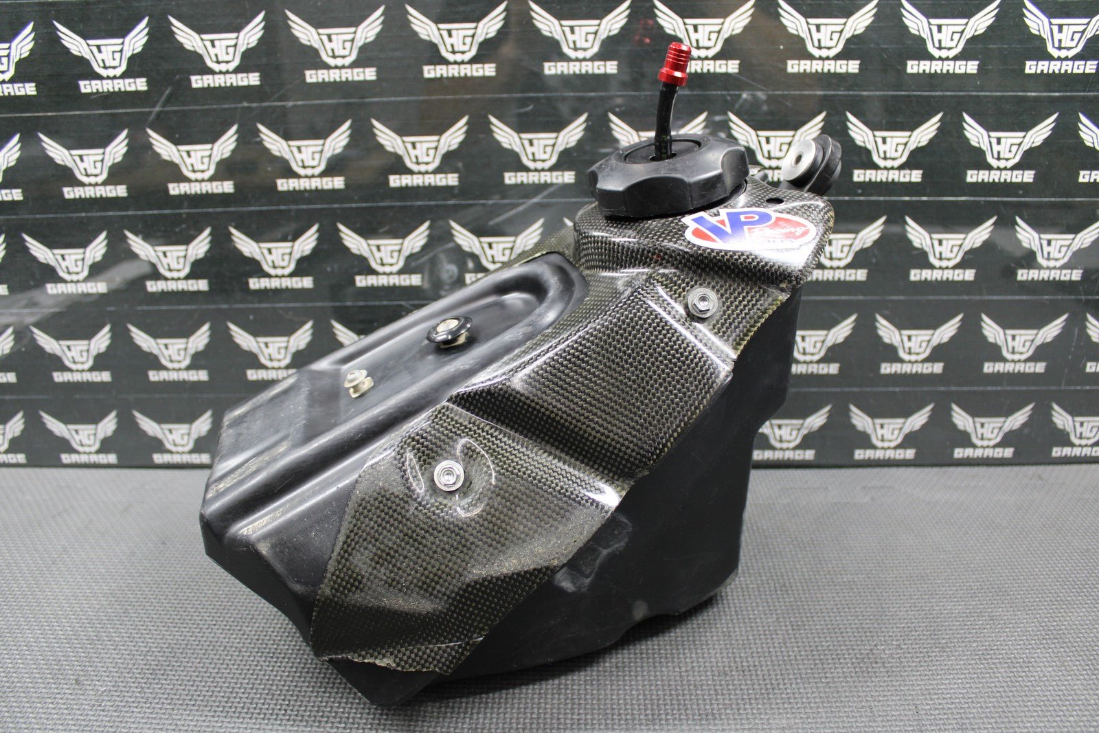 2012 HONDA 10 - 13 CRF250R 09 - 12 CRF450R OEM GAS FUEL TANK CELL RESERVOIR CARBON - hggarage