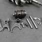 1991 KAWASAKI KX125 OEM TRANSMISSION TRANNY GEARBOX GEARS SHIFT FORKS NICE!! - hggarage