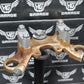 1997 94 - 97 YAMAHA RT100 OEM FRONT FORKS LOWER UPPER TRIPLE TREE STEM CLAMP - hggarage