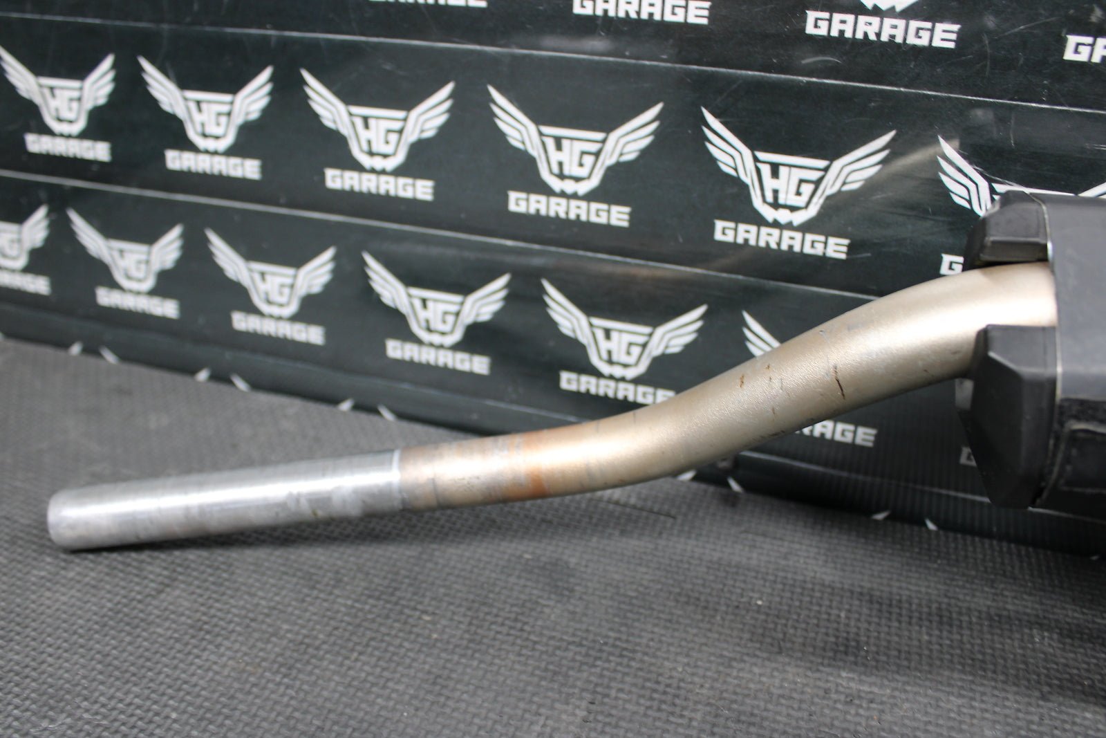 2001 Yamaha YZ426F Renthal 603 Fat Bar Handlebars Bars Grips Black Pro Taper Pad - hggarage
