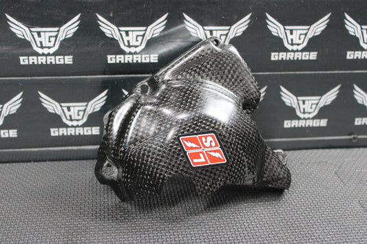 2005 HONDA CRF250R LIGHT SPEED CARBON FIBER STATOR COVER GUARD SHIELD