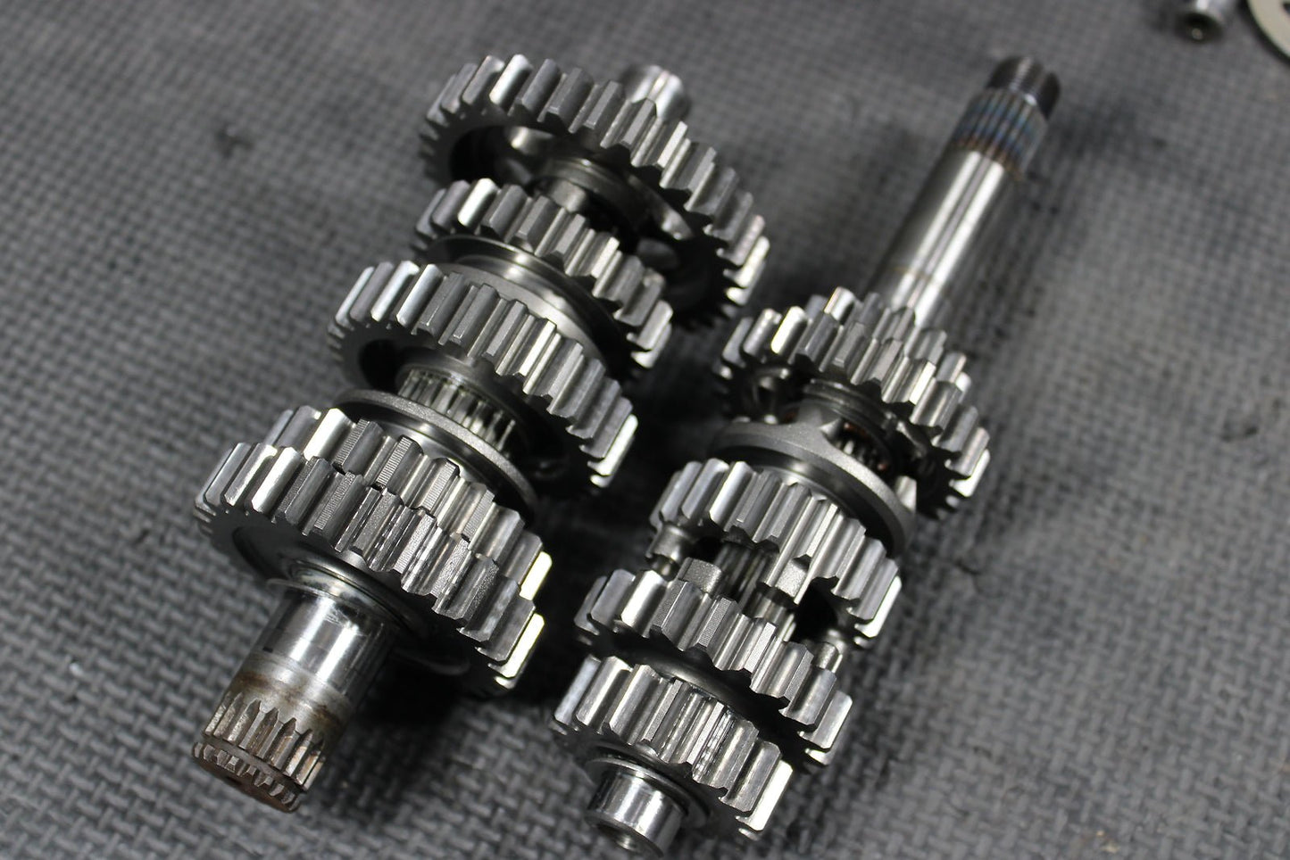 2009 Honda CRF150RB Expert OEM Engine Transmission Gears Shift Dog Forks Assembl - hggarage