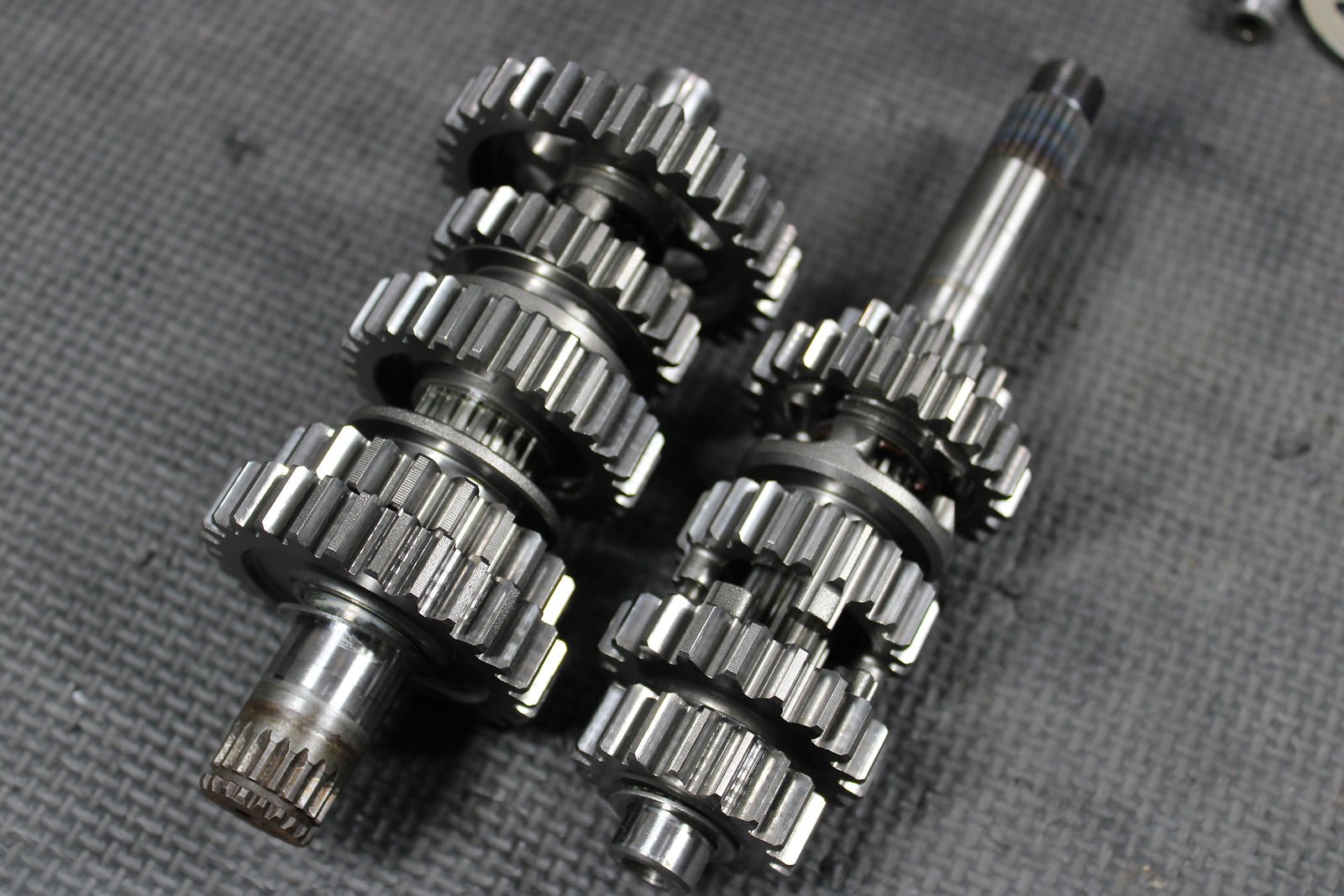 2009 Honda CRF150RB Expert OEM Engine Transmission Gears Shift Dog Forks Assembl - hggarage