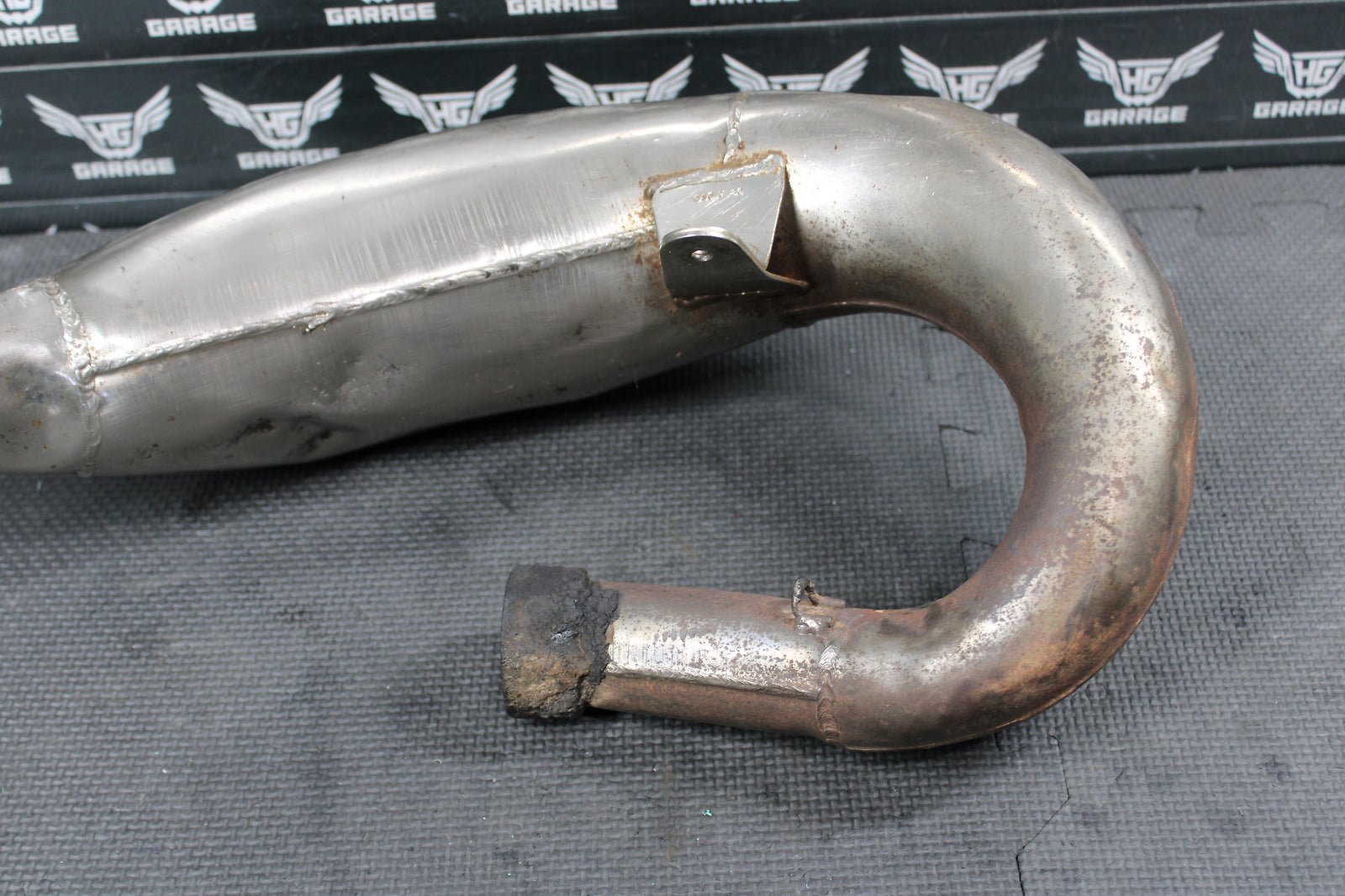 2000 Honda CR125R Fmf Gold Series Fatty Exhaust Pipe Chamber Header - hggarage