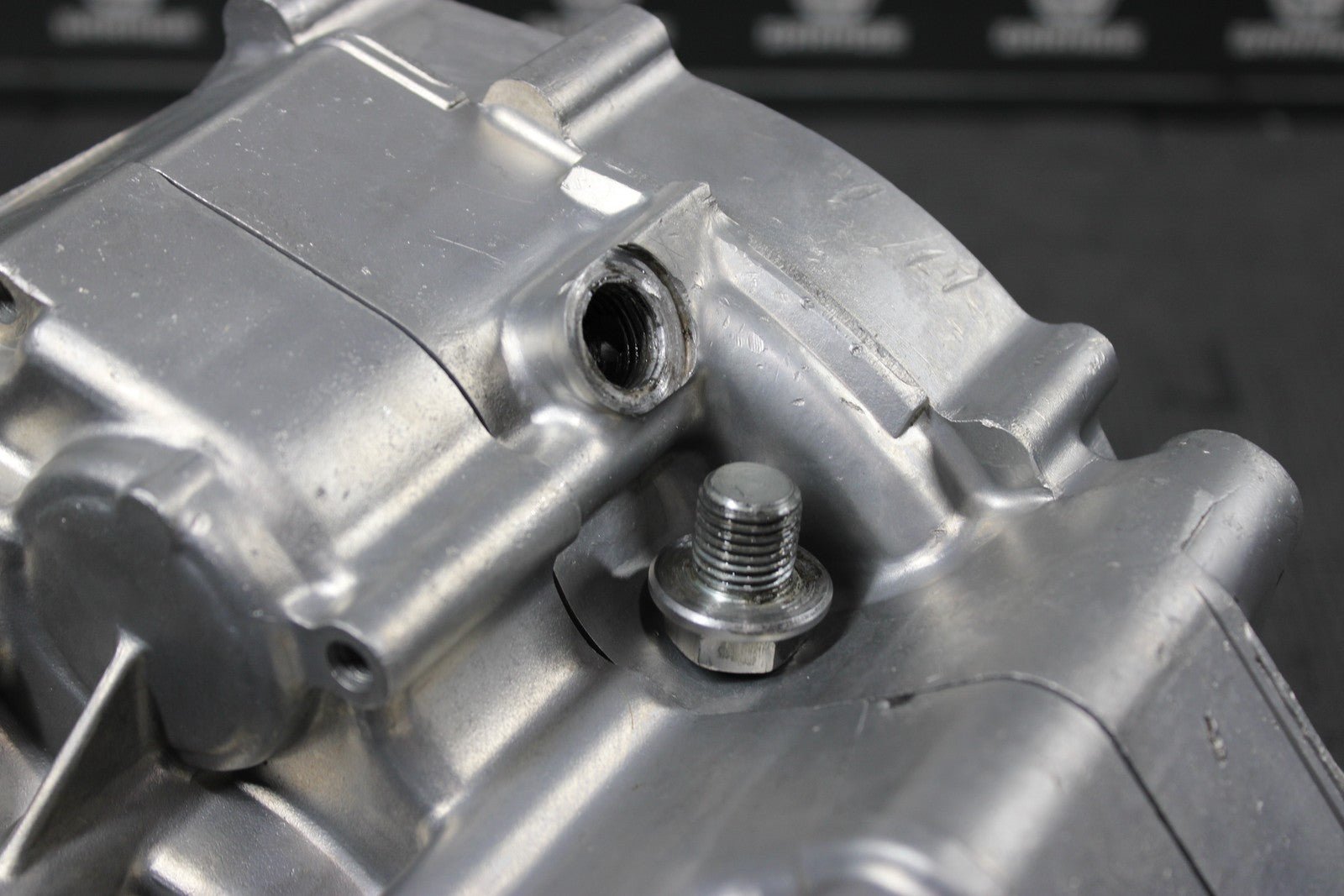1996 SUZUKI RM250 OEM LEFT RIGHT ENGINE CRANKCASE CRANK CASES BLOCK READ DESC! - hggarage