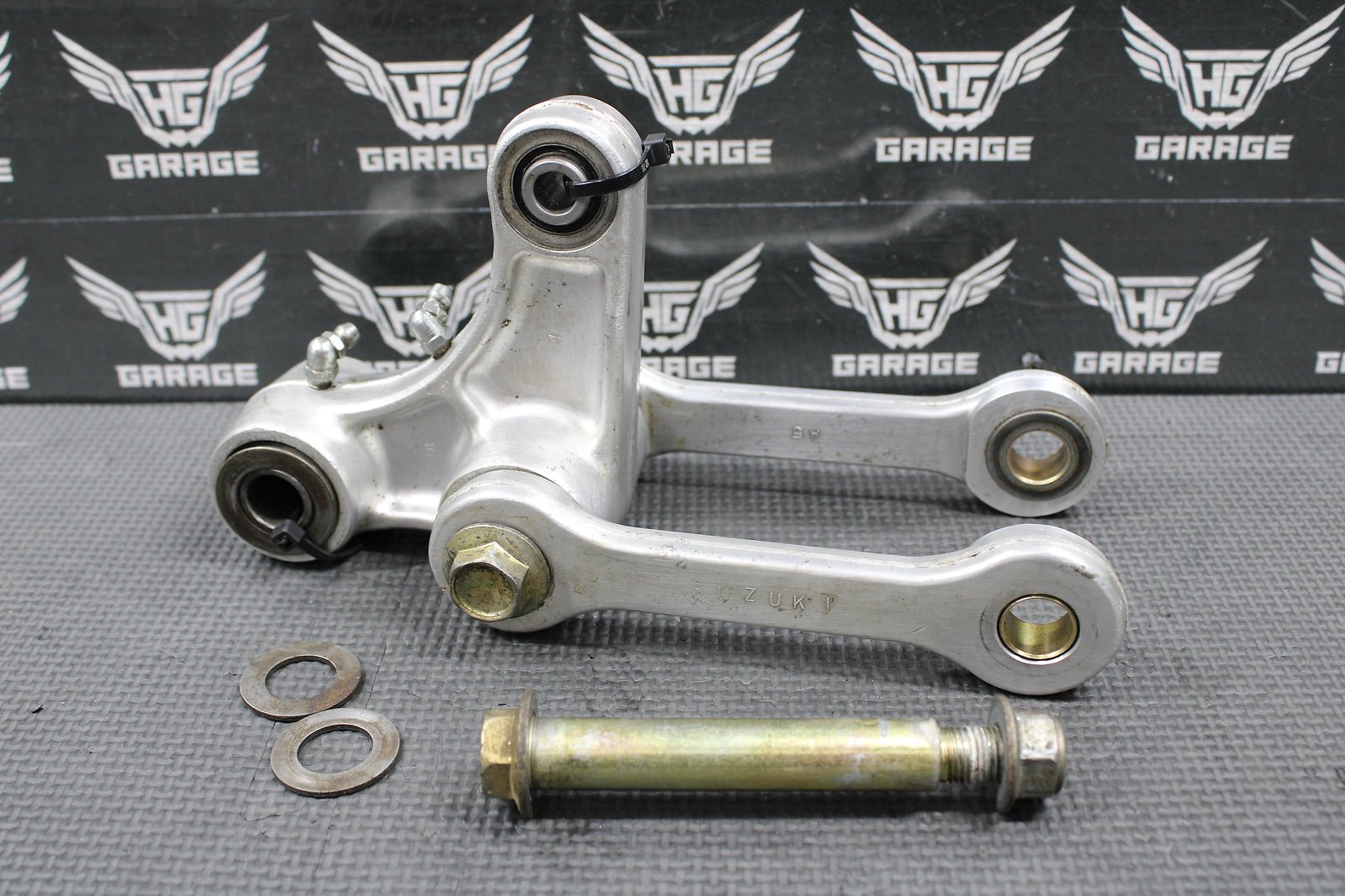 2000 SUZUKI 00 - 07 DRZ400 DRZ400E OEM REAR SHOCK LINKAGE LEVER ROD 62600 - 29821 - hggarage