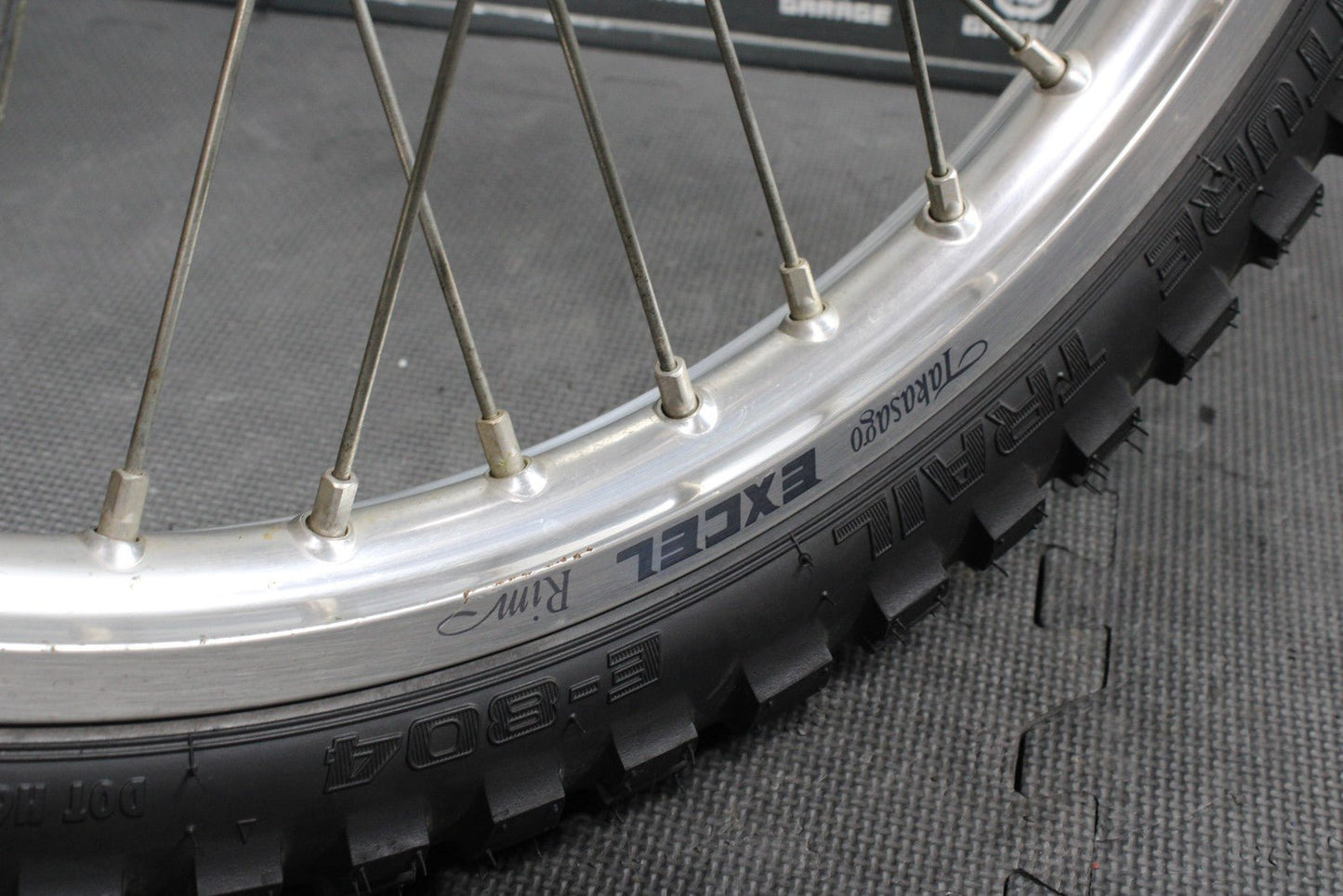 2013 HUSQVARNA TE511 OEM EXCEL FRONT BACK REAR WHEEL SET PAIR WHEELS RIMS HUBS - hggarage