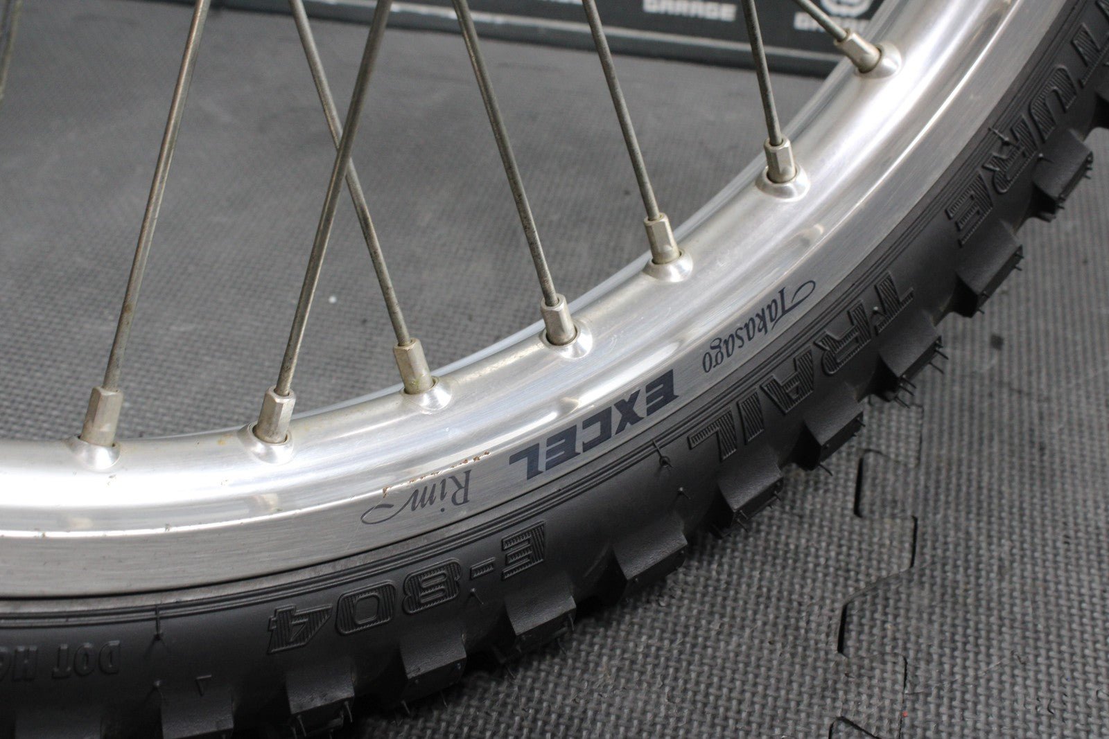 2013 HUSQVARNA TE511 OEM EXCEL FRONT BACK REAR WHEEL SET PAIR WHEELS RIMS HUBS - hggarage