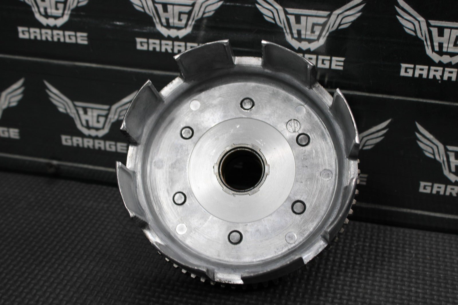 1991 87 - 95 HONDA CR80R OEM COMPLETE CLUTCH W PLATES BASKET HUB 22100 - GC4 - 600 - hggarage