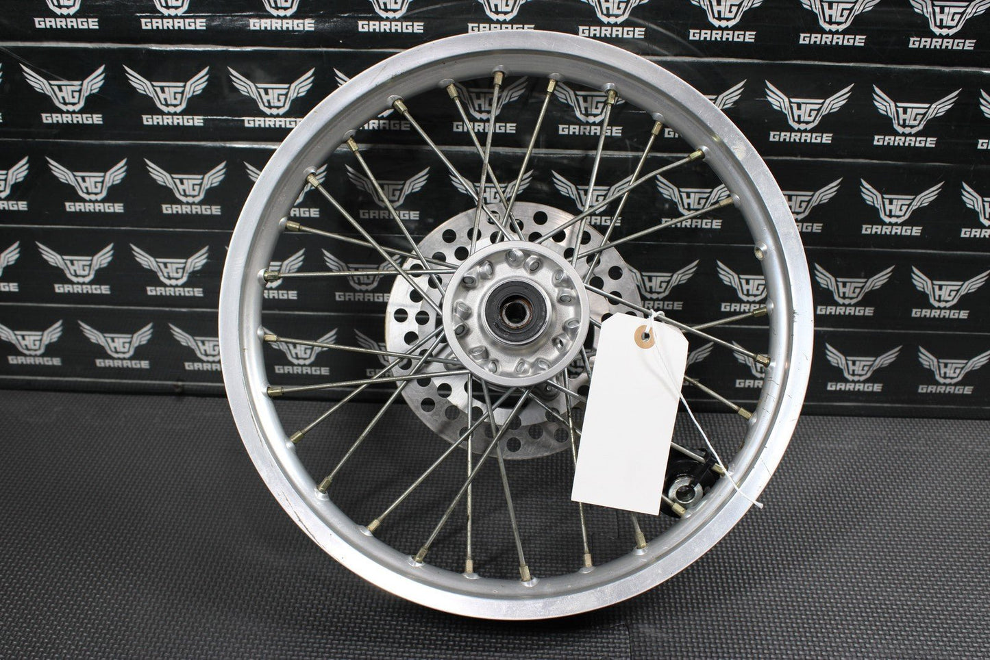 2004 KAWASAKI 00 - 09 KX65 OEM FRONT WHEEL RIM HUB SPOKES 41090 - 1124 - hggarage