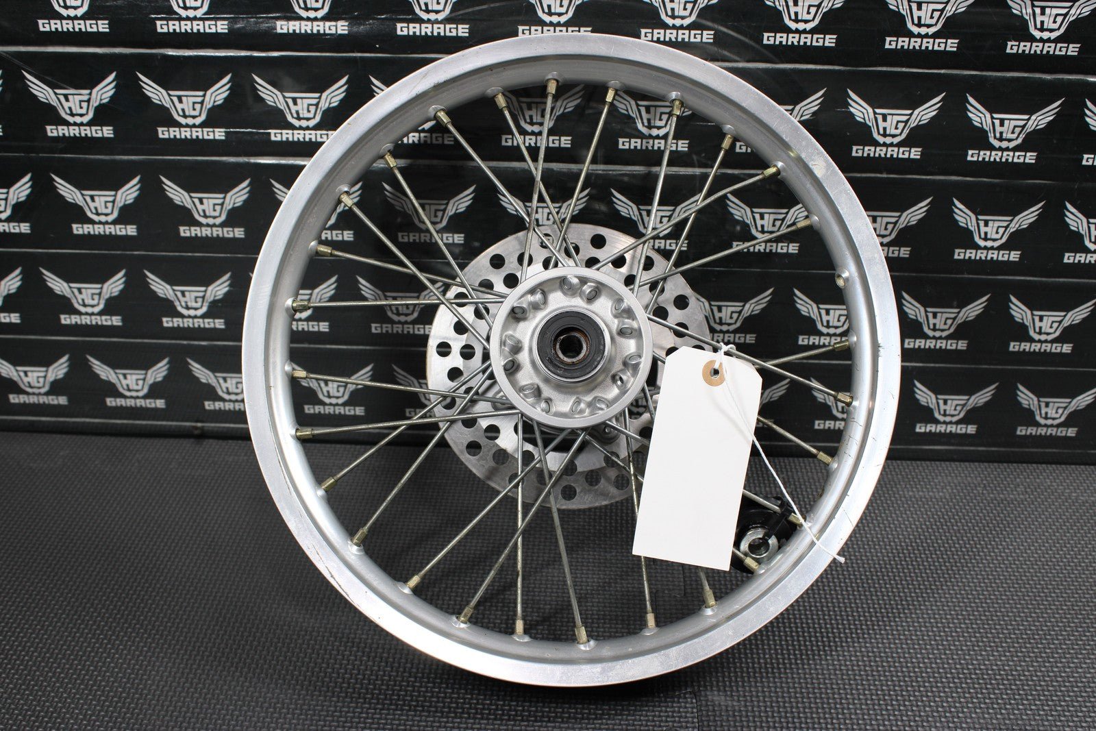 2004 KAWASAKI 00 - 09 KX65 OEM FRONT WHEEL RIM HUB SPOKES 41090 - 1124 - hggarage